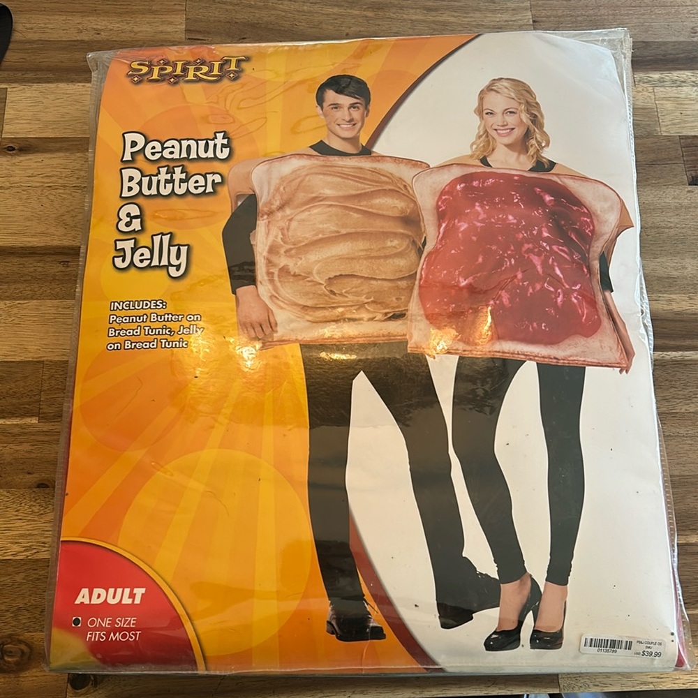Peanut Butter & Jelly costume